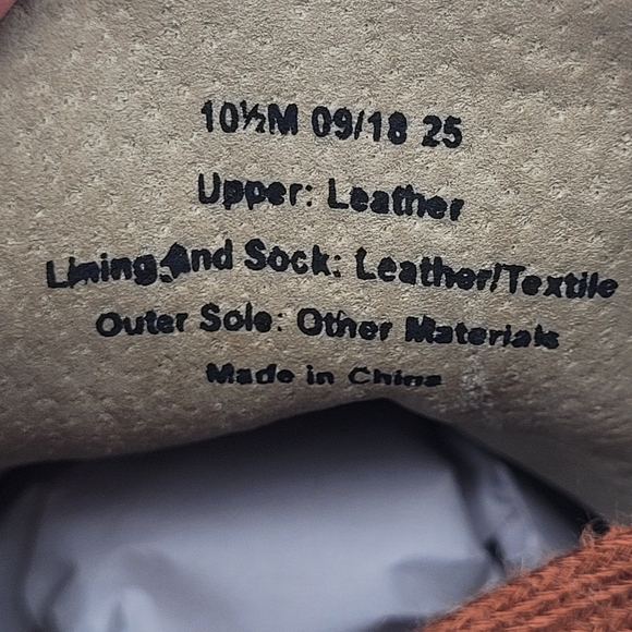 Banana Republic Nicklas Men's Size 10 Cognac Brown Leather Ortholite, Used - Picture 15 of 15